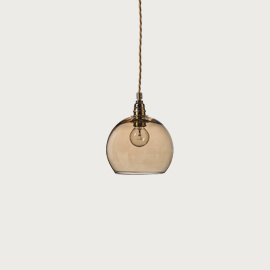 Rowan 15.5cm Chestnut Brown Pendant